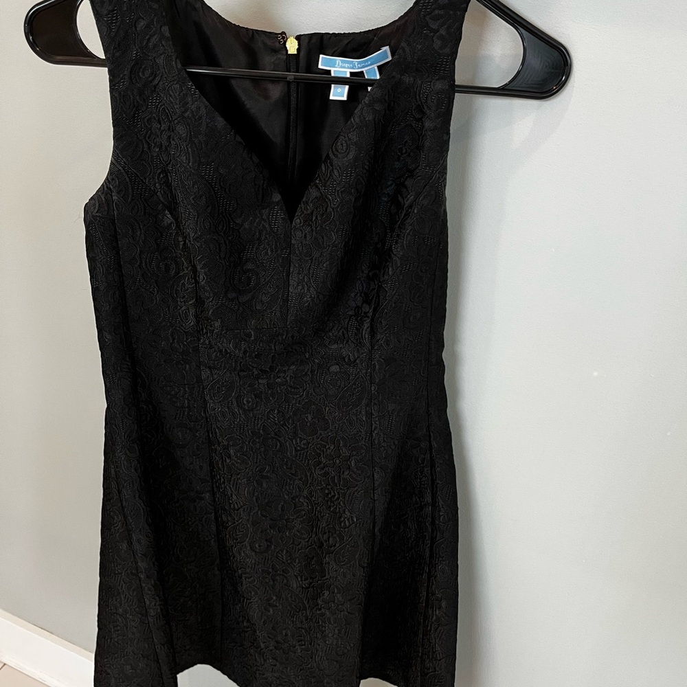 Draper James Elegant Black Lace Dress